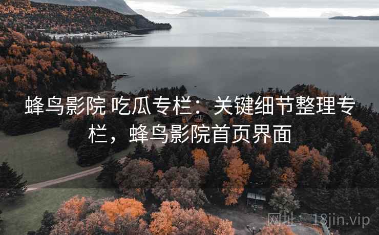 蜂鸟影院 吃瓜专栏：关键细节整理专栏，蜂鸟影院首页界面