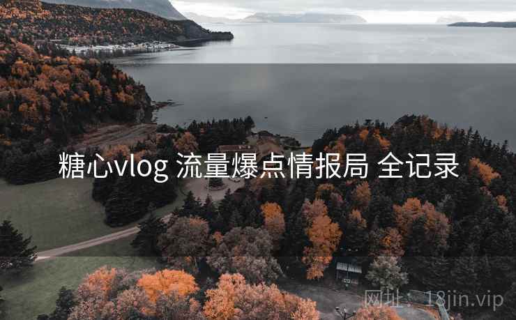 糖心vlog 流量爆点情报局 全记录